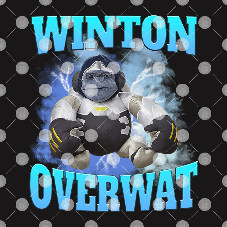 Winston Overwat Funny Overwatch Meme Shirt