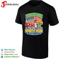Wisconsin Sports Pride Est 1848 Hockey and Ball is Life Badger Deer Bird shirt