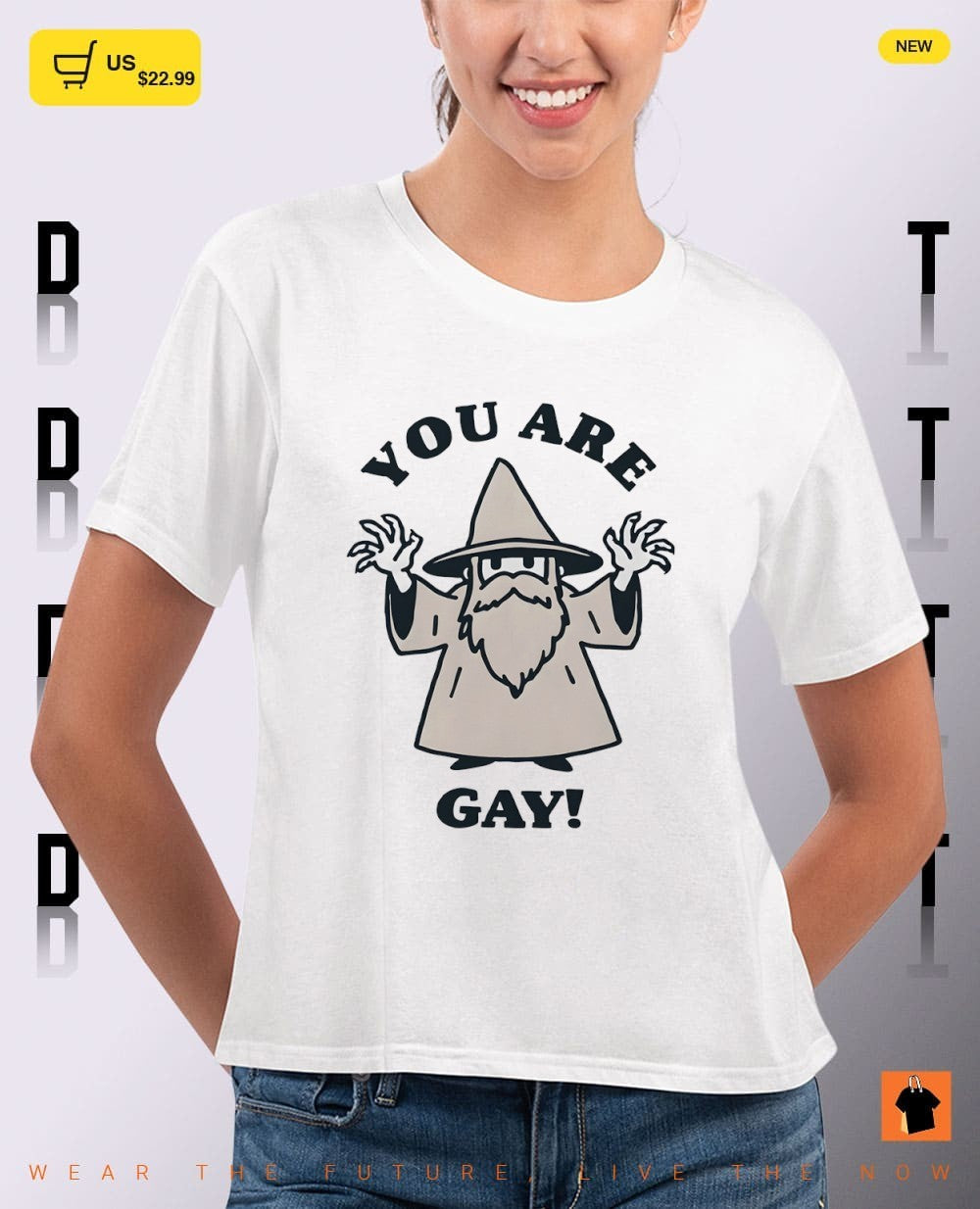 Wizard You Are Gay LGBTQ Pride Meme shirt