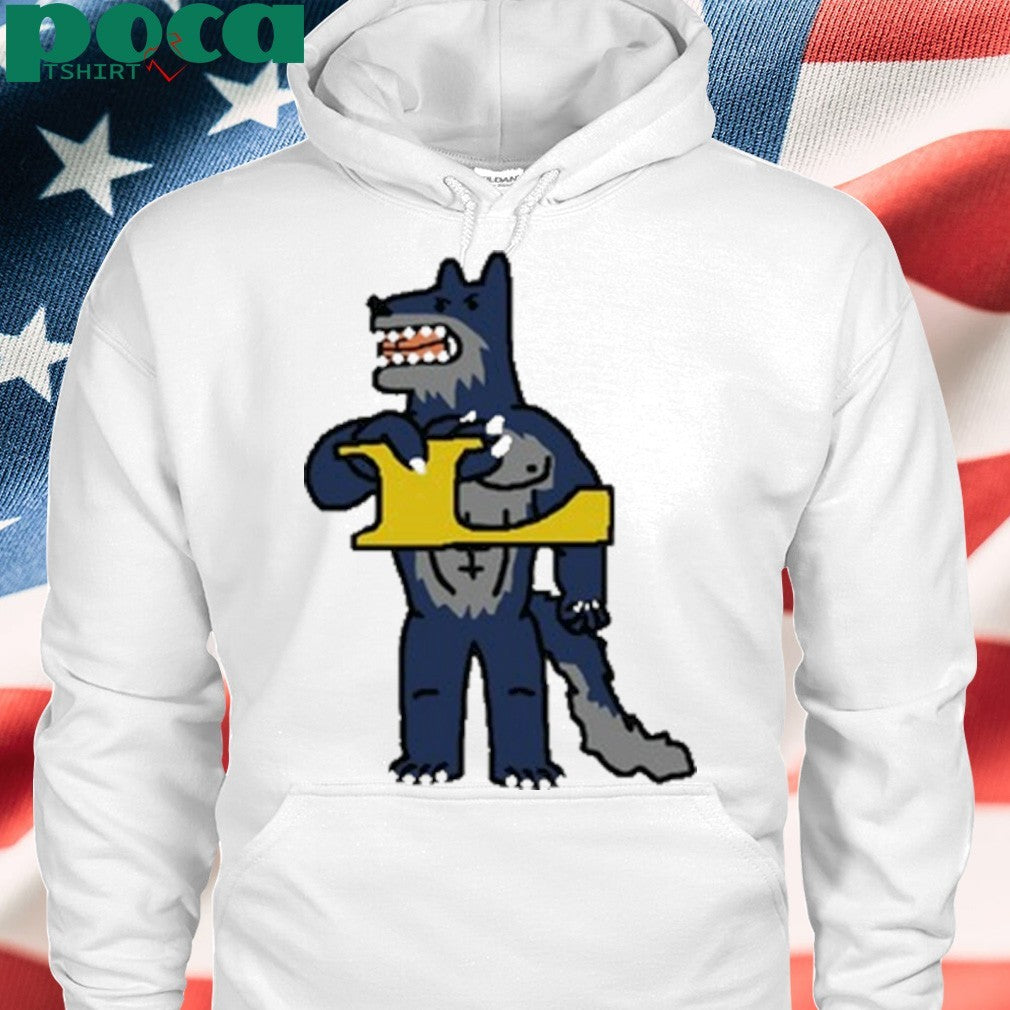 Wolves hold this l shirt