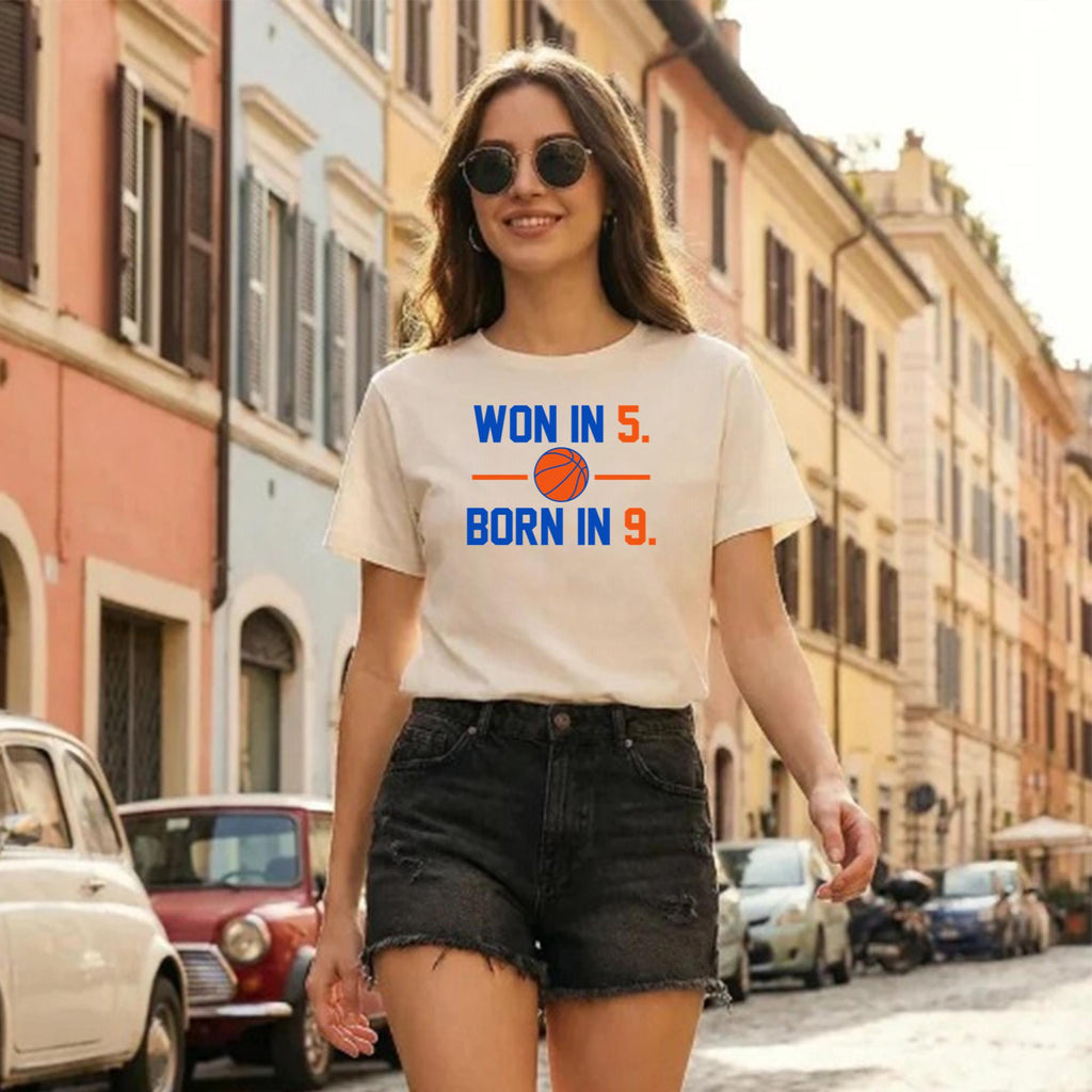 Won In 5 Born In 9 Shirt