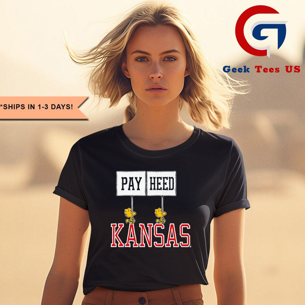 Woodstock pay heed Kansas Gameday shirt