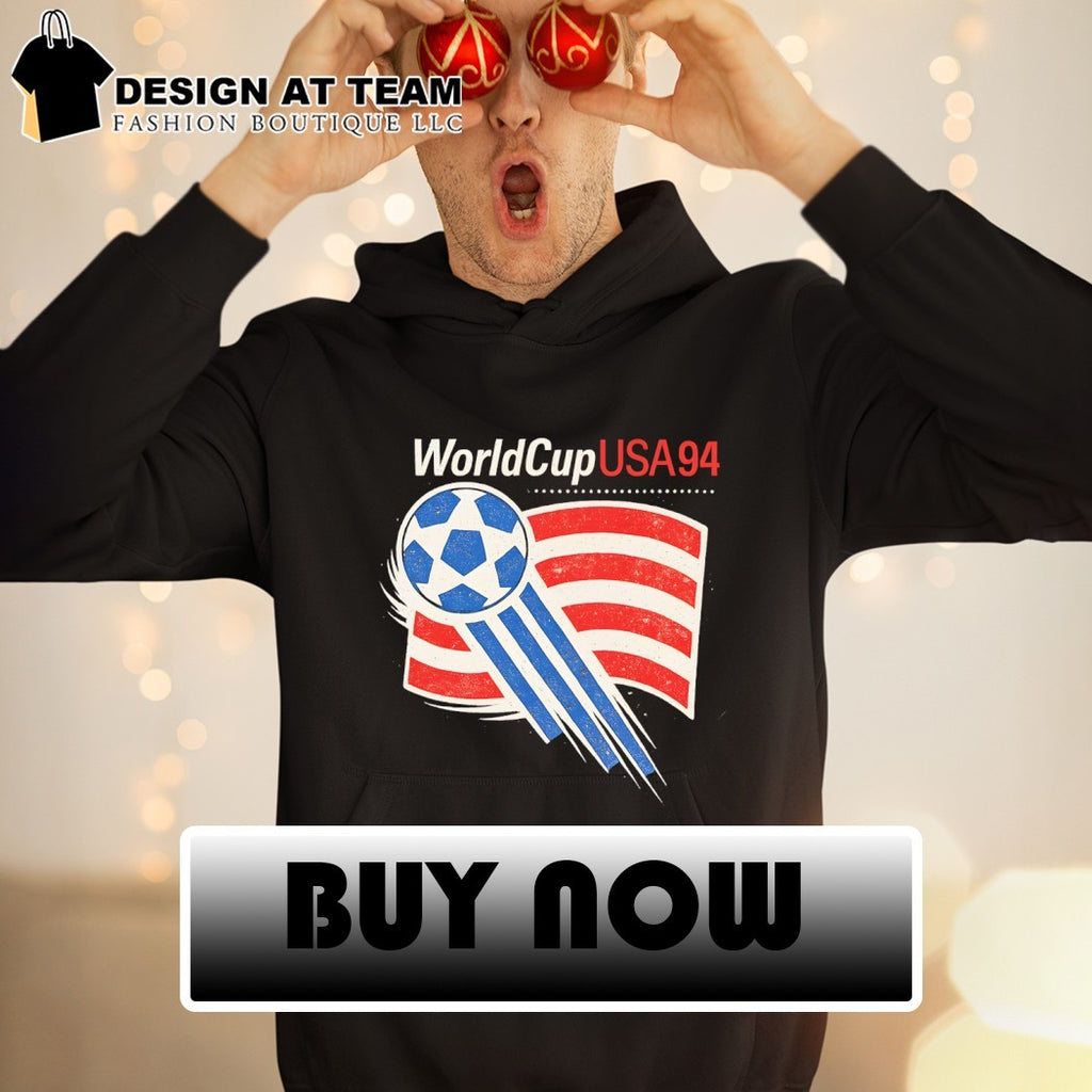 World Cup USA 94 Soccer American flag shirt