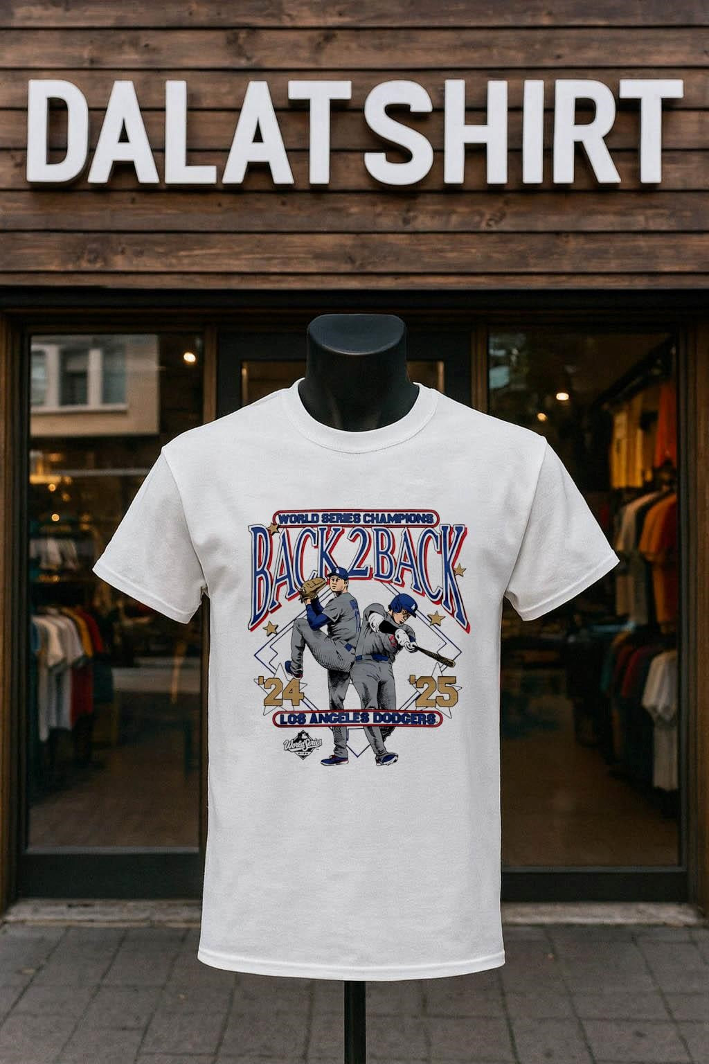 World Series Champions Back 2 Back 24-25 Los Angeles Dodgers shirt