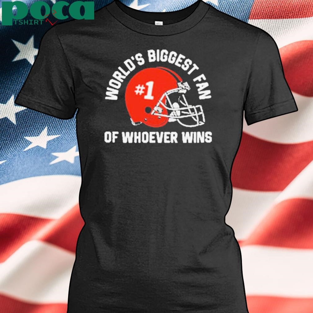 World’s Biggest Fan Of Whoever Wins Shithead Steve Helmet t shirt