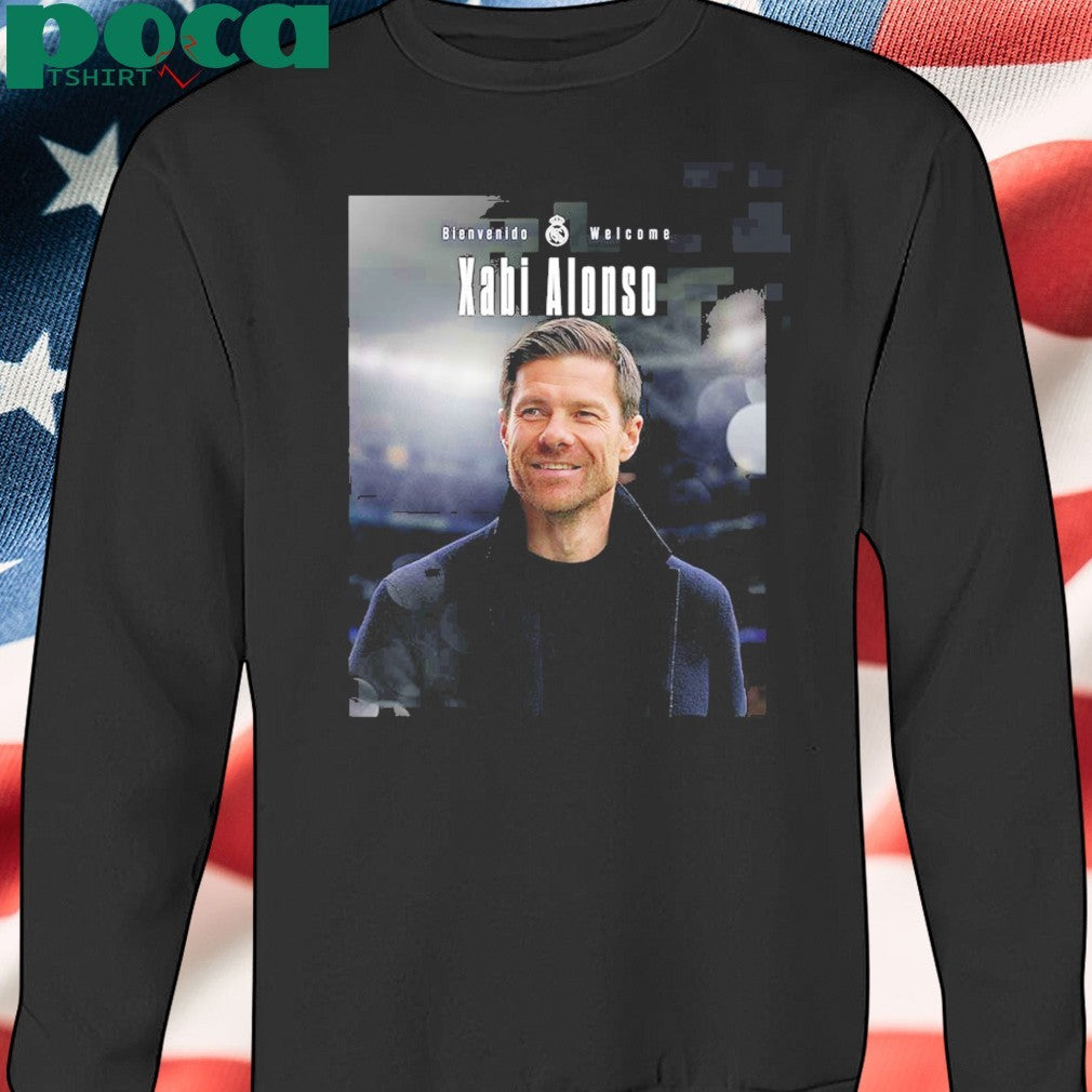 Xabi Alonso Welcome To Real Madrid As New Head Coach shirt