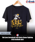Yah Love Jeremiyah Love Notre Dame Fighting Irish football shirt