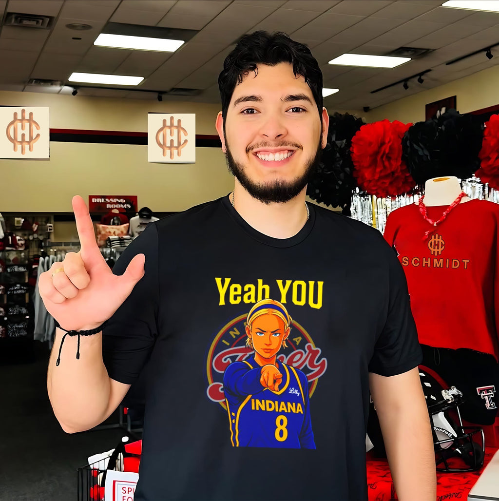 Yeah You Indiana Fever Basketball Player Pointing shirt