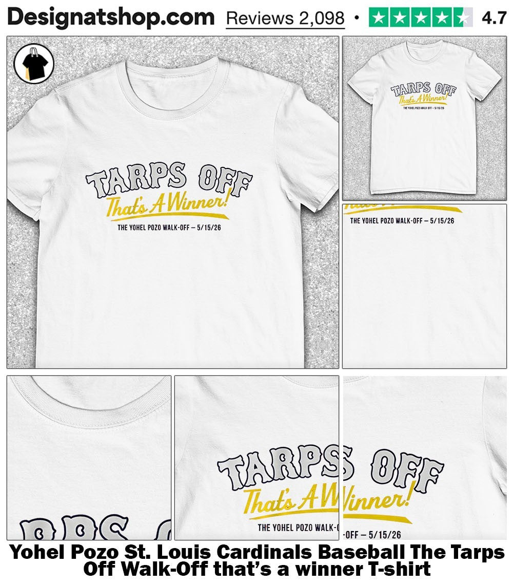 Yohel Pozo St. Louis Cardinals Baseball The Tarps Off Walk-Off that’s a winner shirt