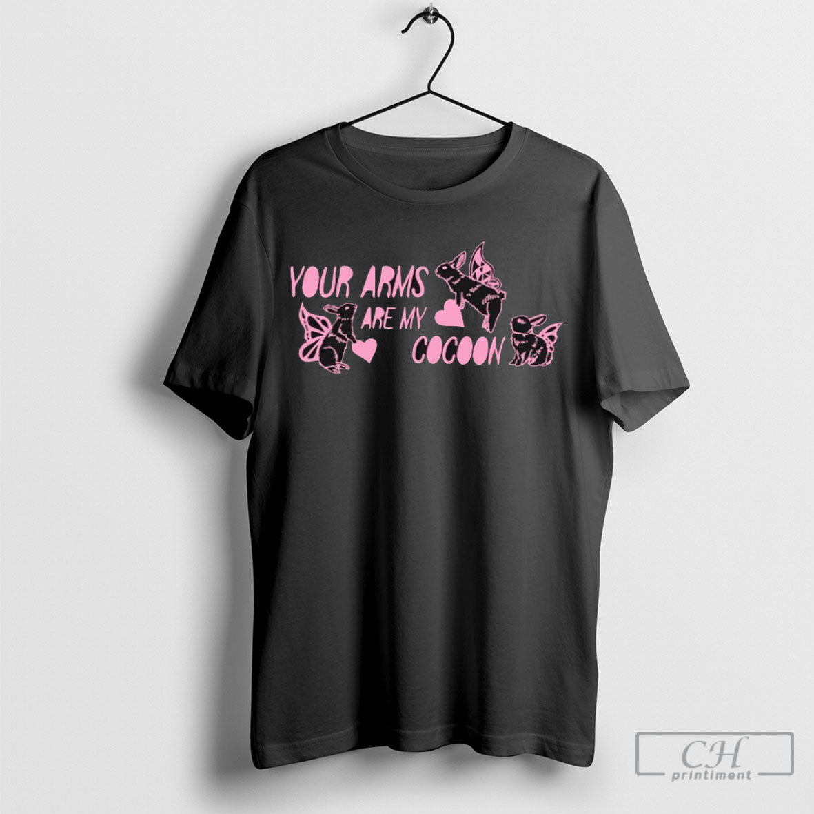 Arms Cocoon Bunnyfly Tee Tee Unisex T-shirt, Sweatshirt, Hoodie (1)