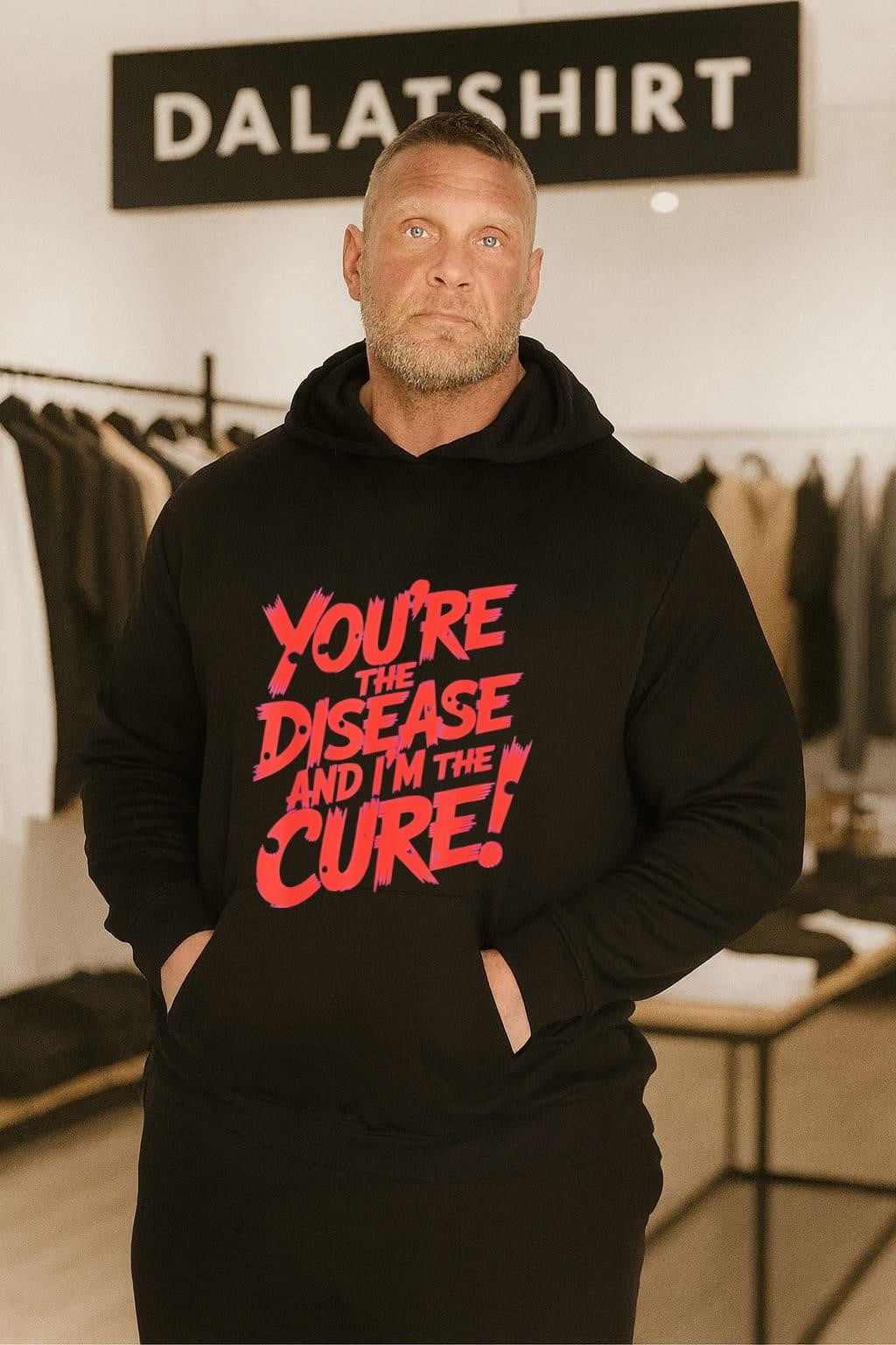 You’re The Disease And I’m The Cure Quote Cobra shirt