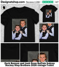 Zach Benson and Josh Doan Buffalo Sabres Hockey Step Brothers 2026 vintage shirt