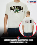 Zach Bryan Notre Dame Fighting Irish Stadium 2025 shirt