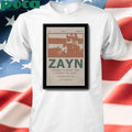 Zayn Washington DC The Anthem January 21 2025 Poster shirt