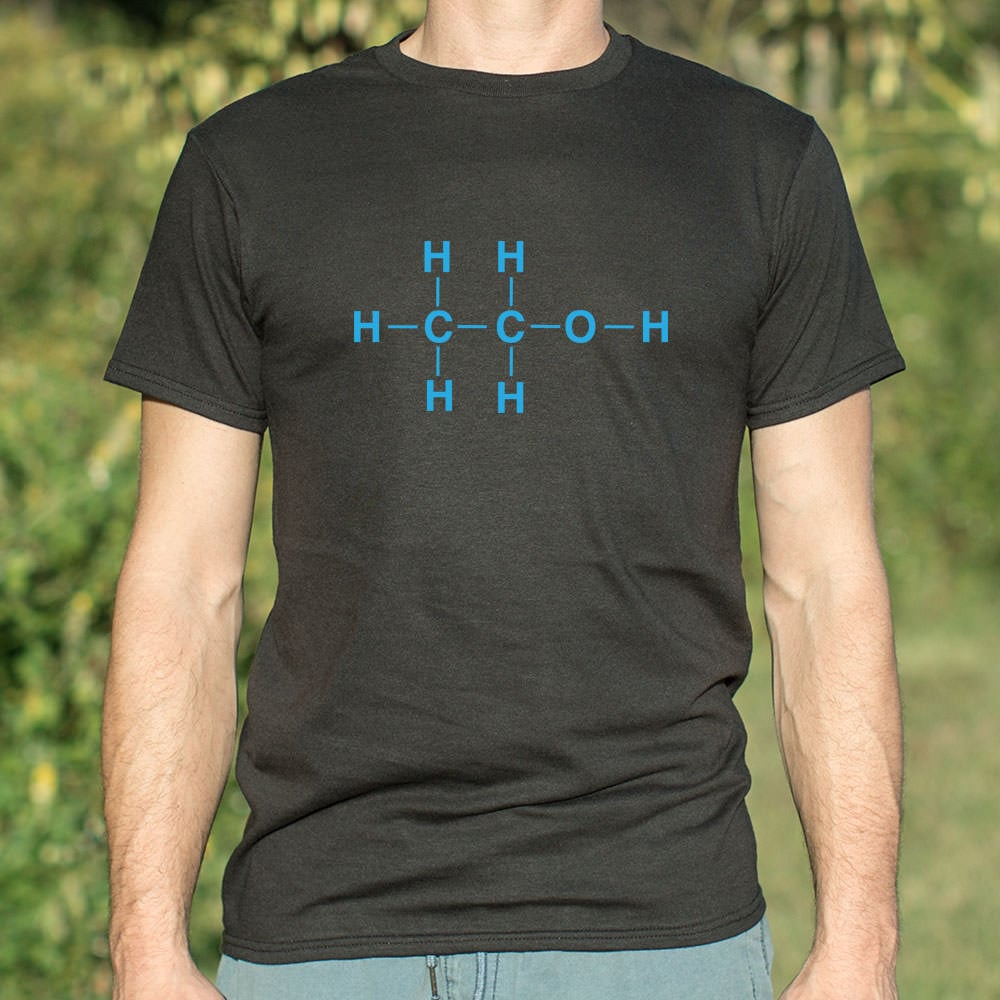 Amazing Alcohol Molecule Ethanol Chemical Structure Diagram