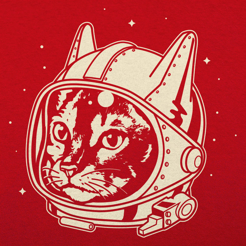 Astro Cat in Space Helmet