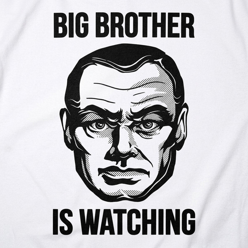 Big Brother Is Watching Dystopian Surveillance Face