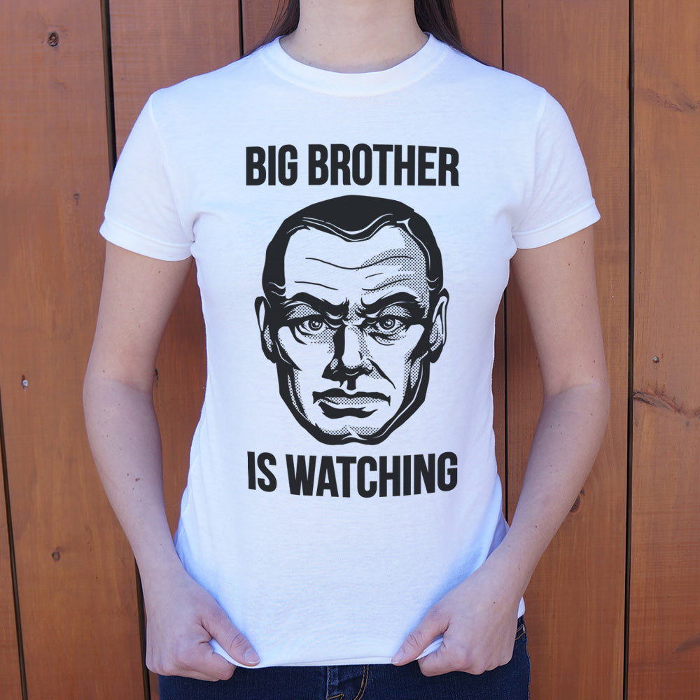 Big Brother Is Watching Dystopian Surveillance Face