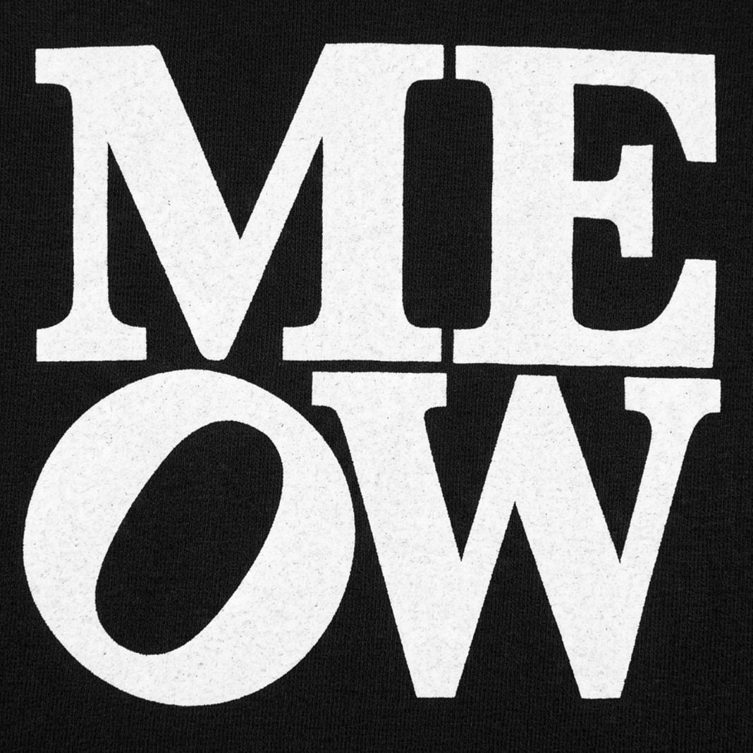 Meow Bold Typography Design