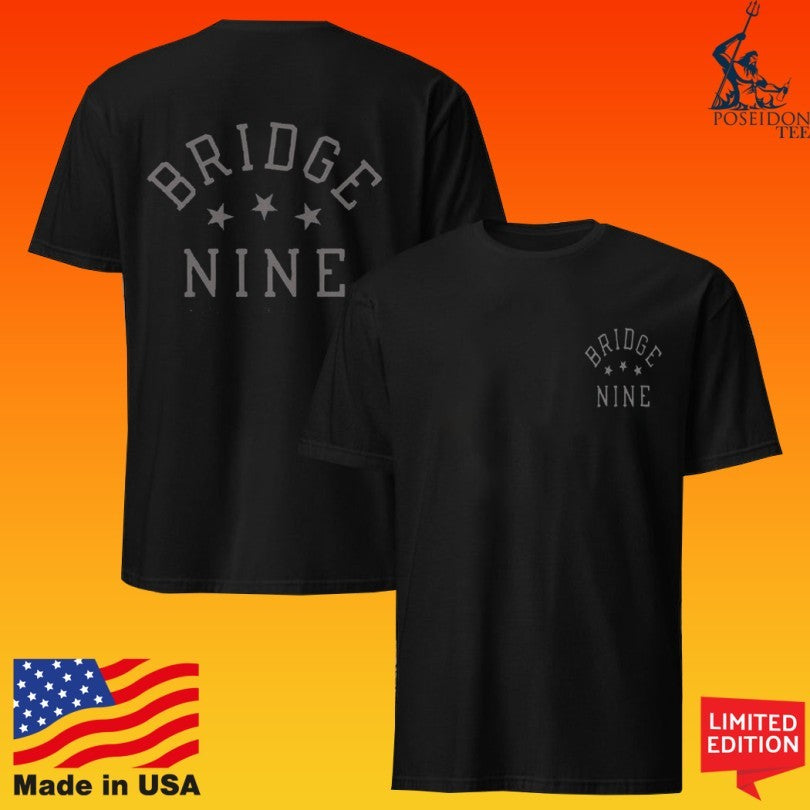 Bridge Nine 3 Stars 282 Rantoul Street Beverly Ma T-shirt