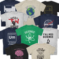 Science Bundle of 10 Nerdy Science Pun Tees