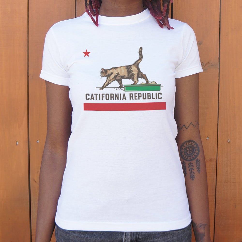 Catifornia Republic - California Flag Cat Parody