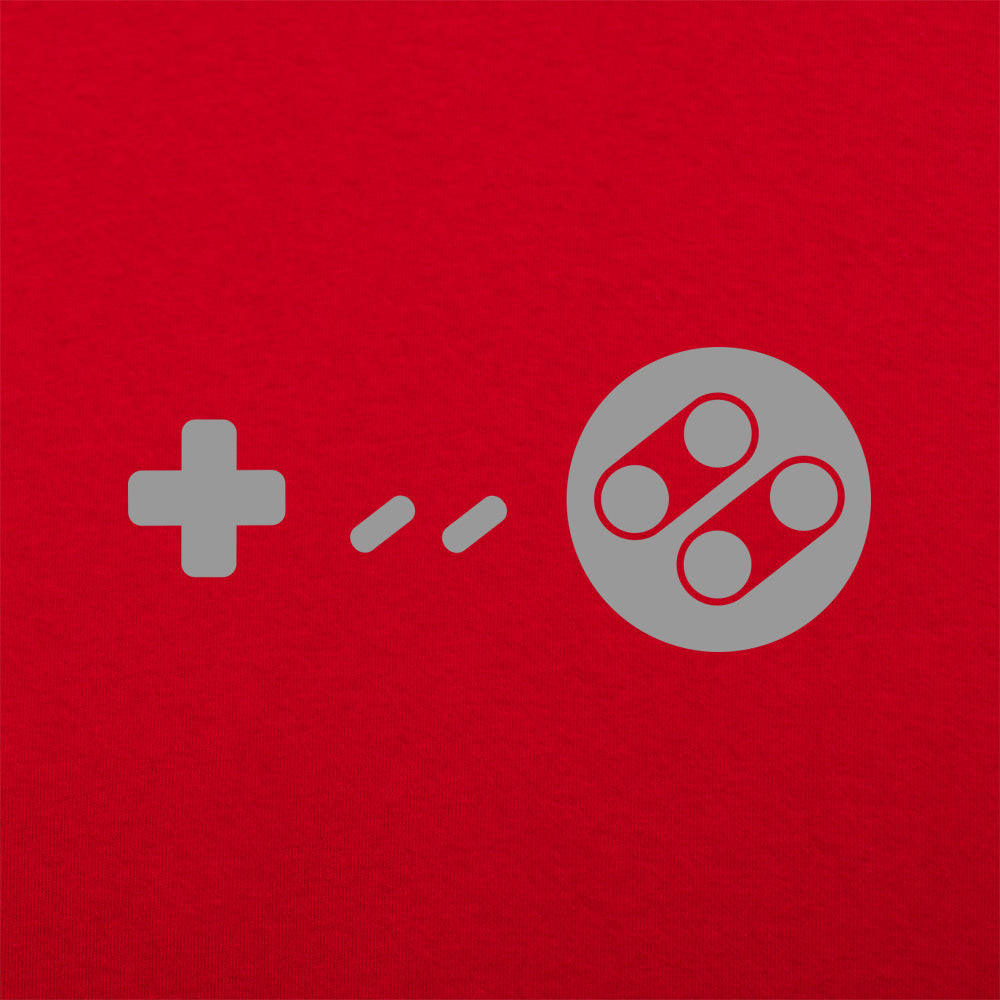 Retro Game Controller Symbols Graphic