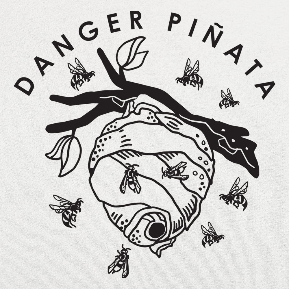 Danger Piñata Bee Hive on Tree Branch