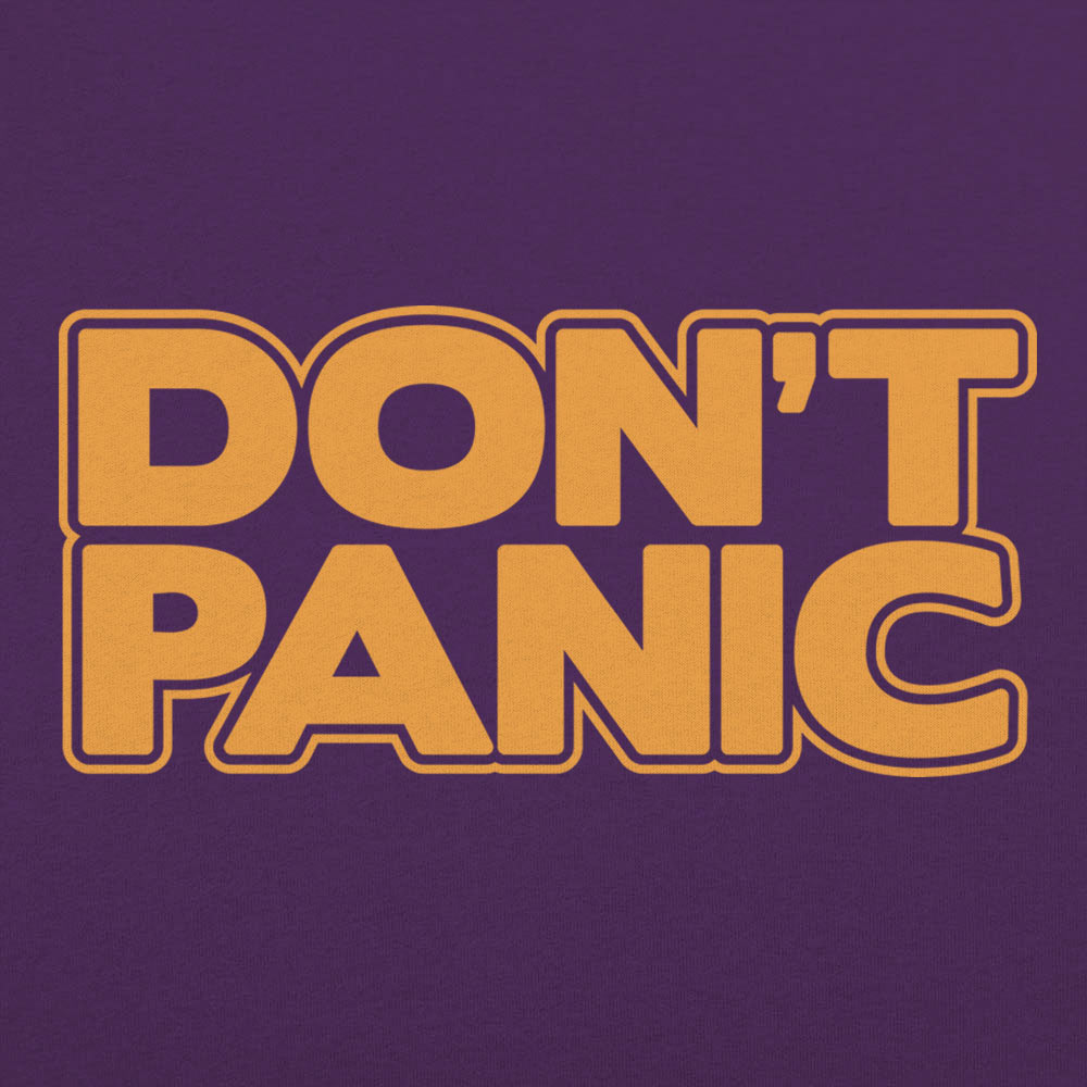Don't Panic Bold Sci-Fi Galaxy Guide Text