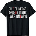 Gulf Mexico Lake Ontario Kennedy Center Unisex T-shirt, Sweatshirt, Hoodie (1)