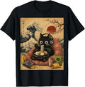 Kawaii Ramen Cat Gamer Gaming Retro Japanese Noodles Unisex T-shirt, Sweatshirt, Hoodie (1)