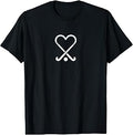 Field Hockey Players Love Symbol Unisex T-shirt, Sweatshirt, Hoodie (1)