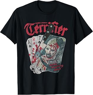 Cards Dice Art Clown Bloody Knife Horror Unisex T-shirt, Sweatshirt, Hoodie (1)