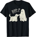 Halloween Boop Ghost Dog Spooky Season Dog Lover Unisex T-shirt, Sweatshirt, Hoodie (1)