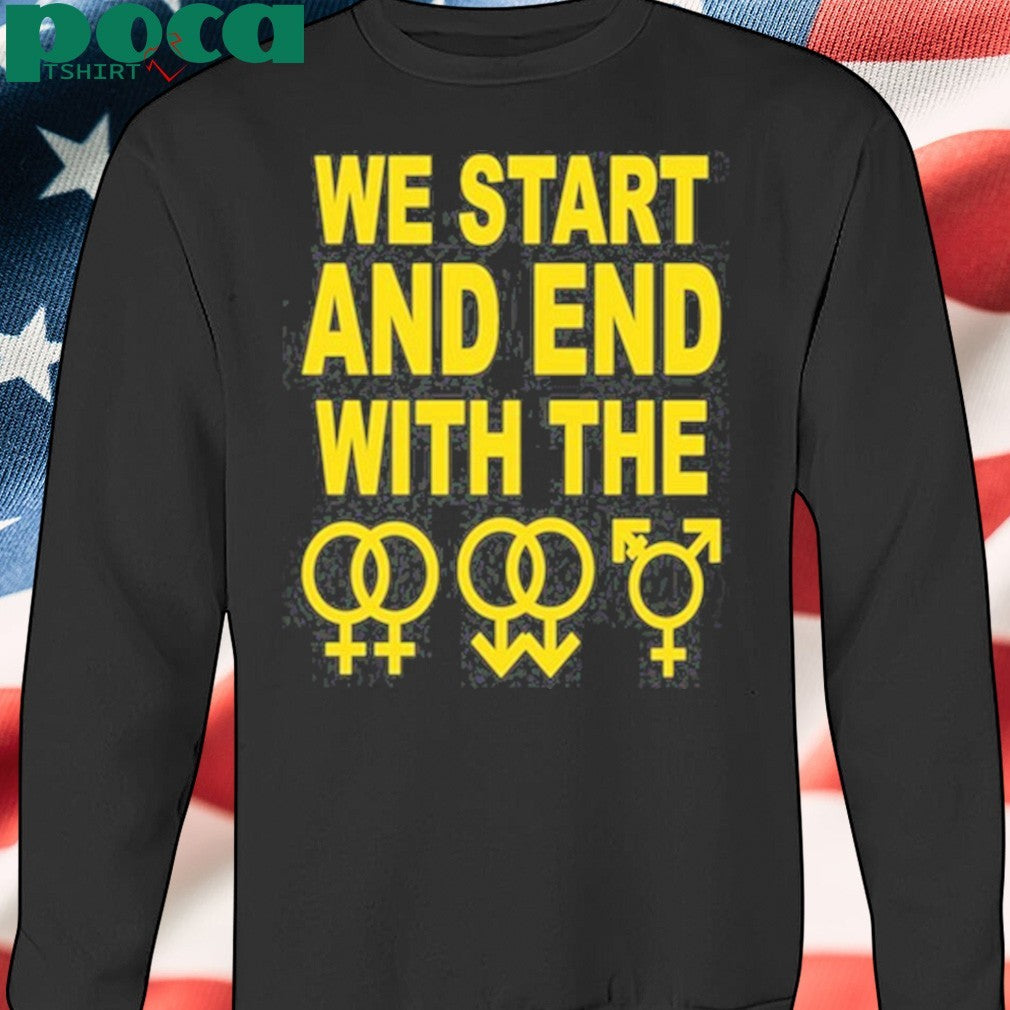 e Start And End With The Lgbtqia T-shirt