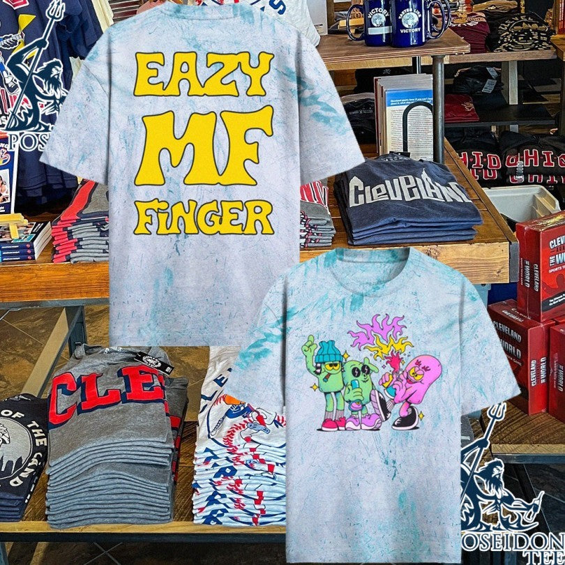 Eazybaked Beats Eazy Mf Finger T-shirt