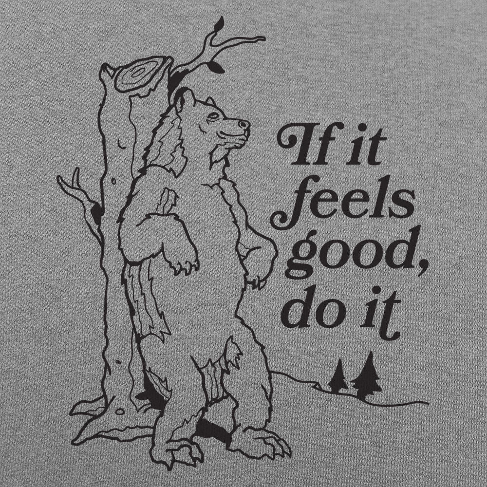 If It Feels Good Do It Bear Scratching Tree