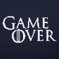 Game Over in Pixelated Fantasy Font