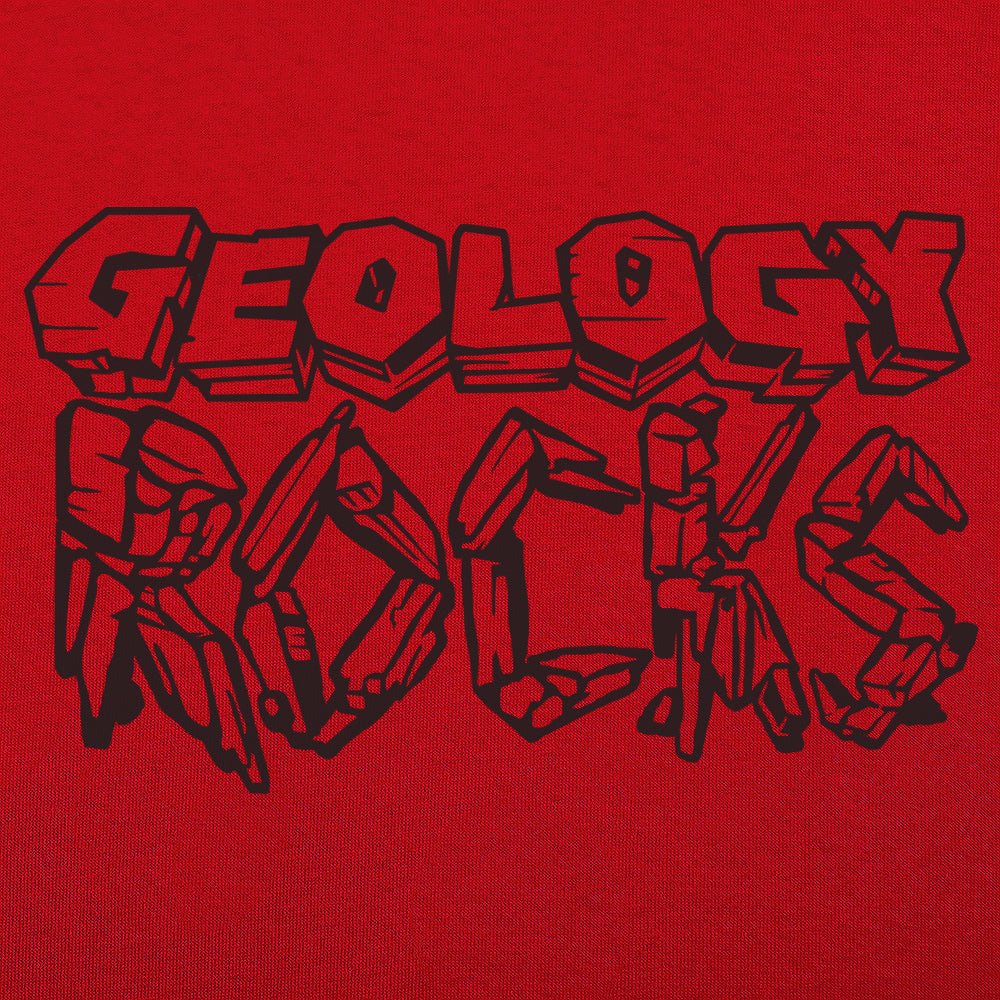 Geology Rocks Stone Lettering Design