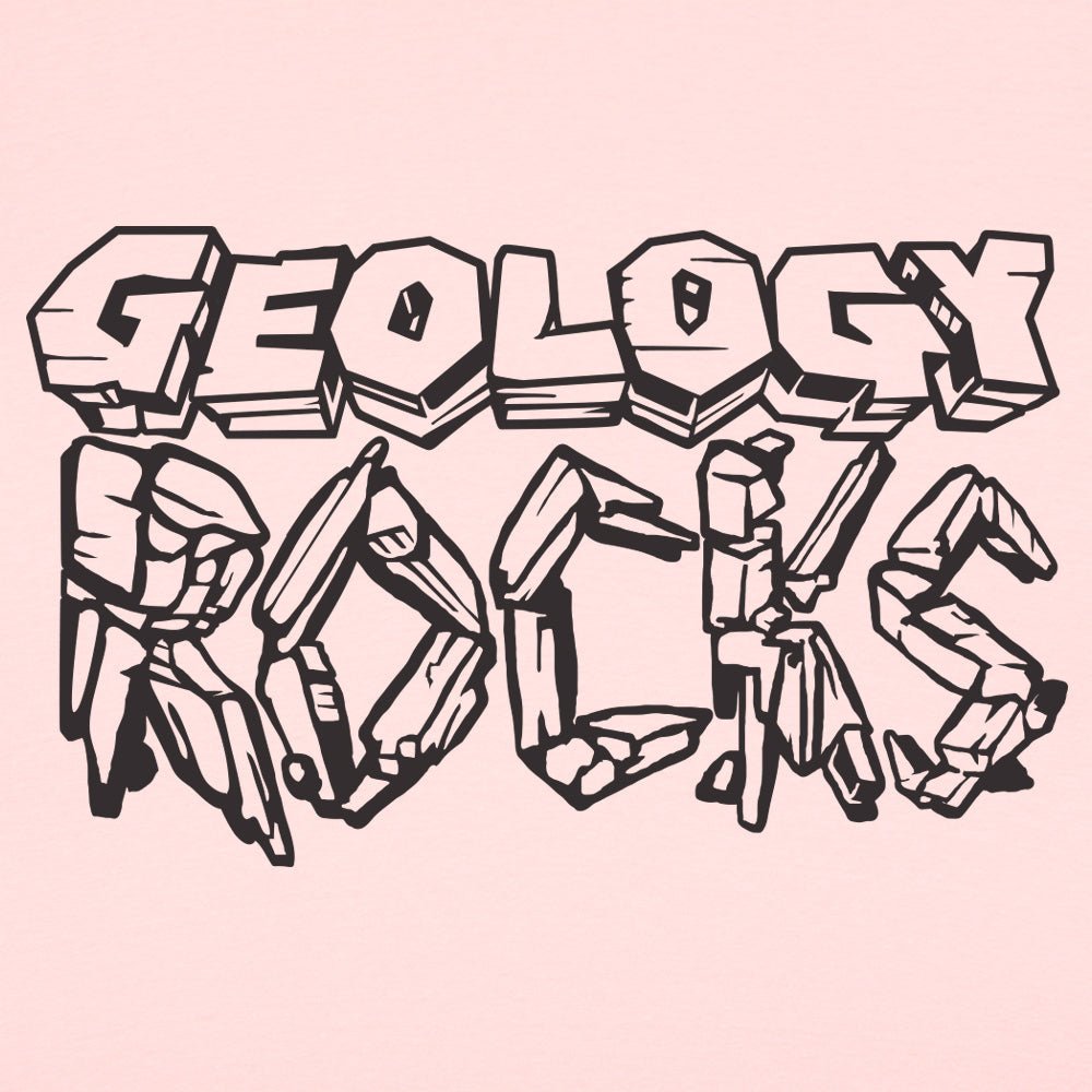 Geology Rocks Stone Lettering Design