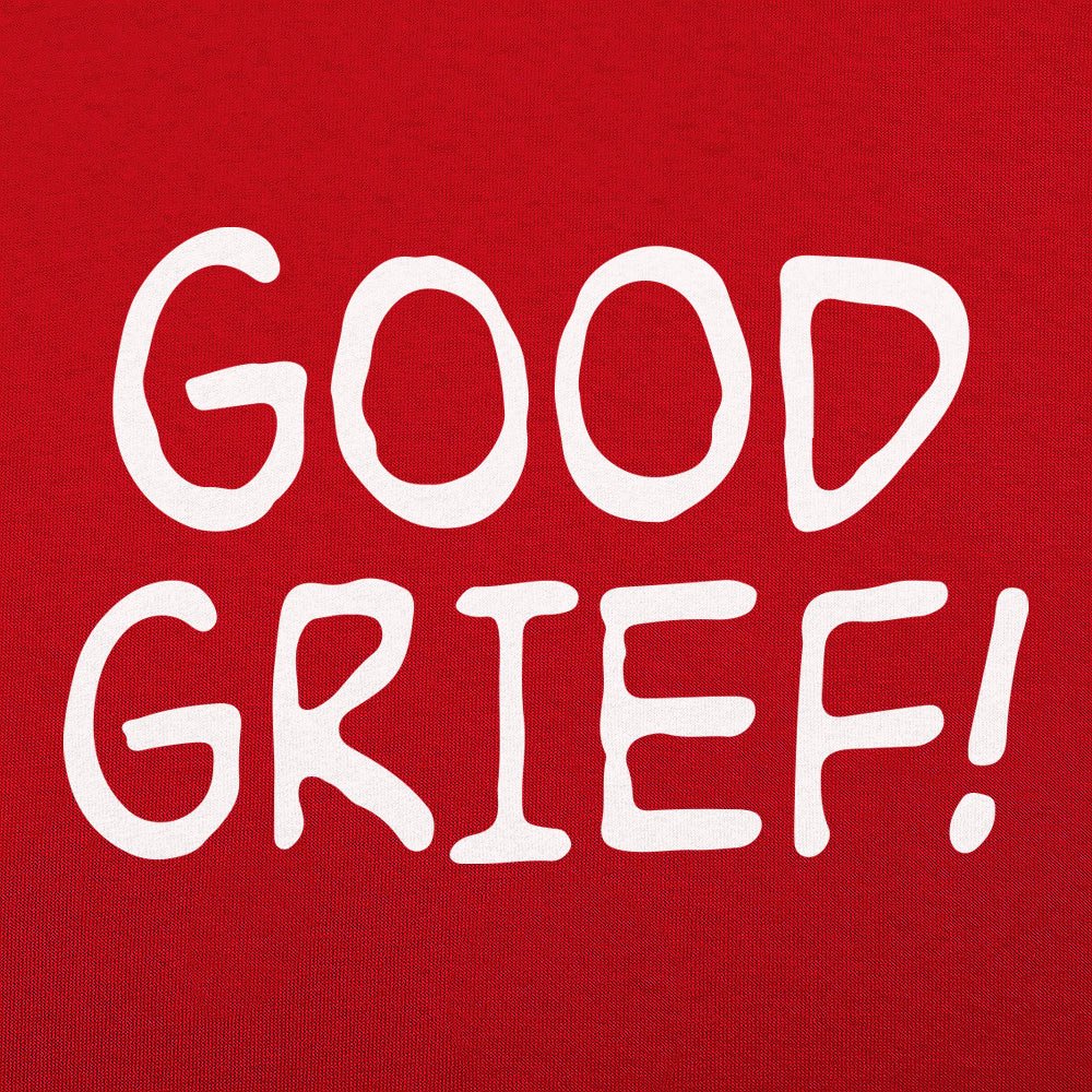 Good Grief Bold Hand Lettered Catchphrase