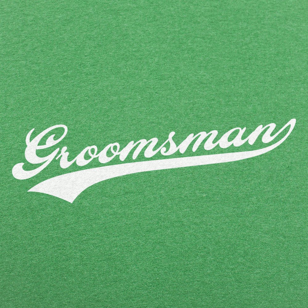 Groomsman Varsity Script Wedding Design