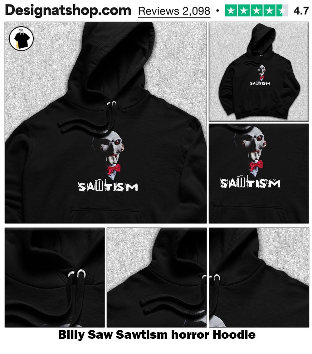 Billy Saw Sawtism horror shirt