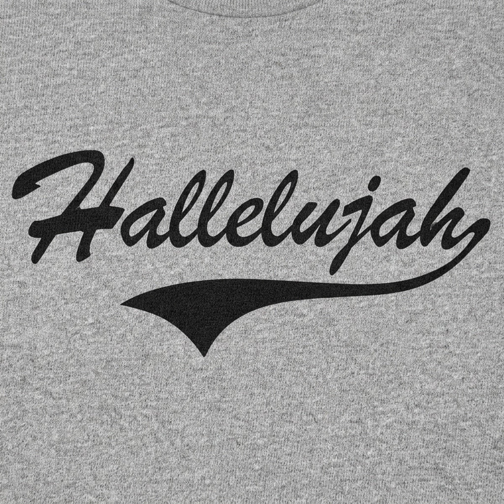 Hallelujah Retro Varsity Script