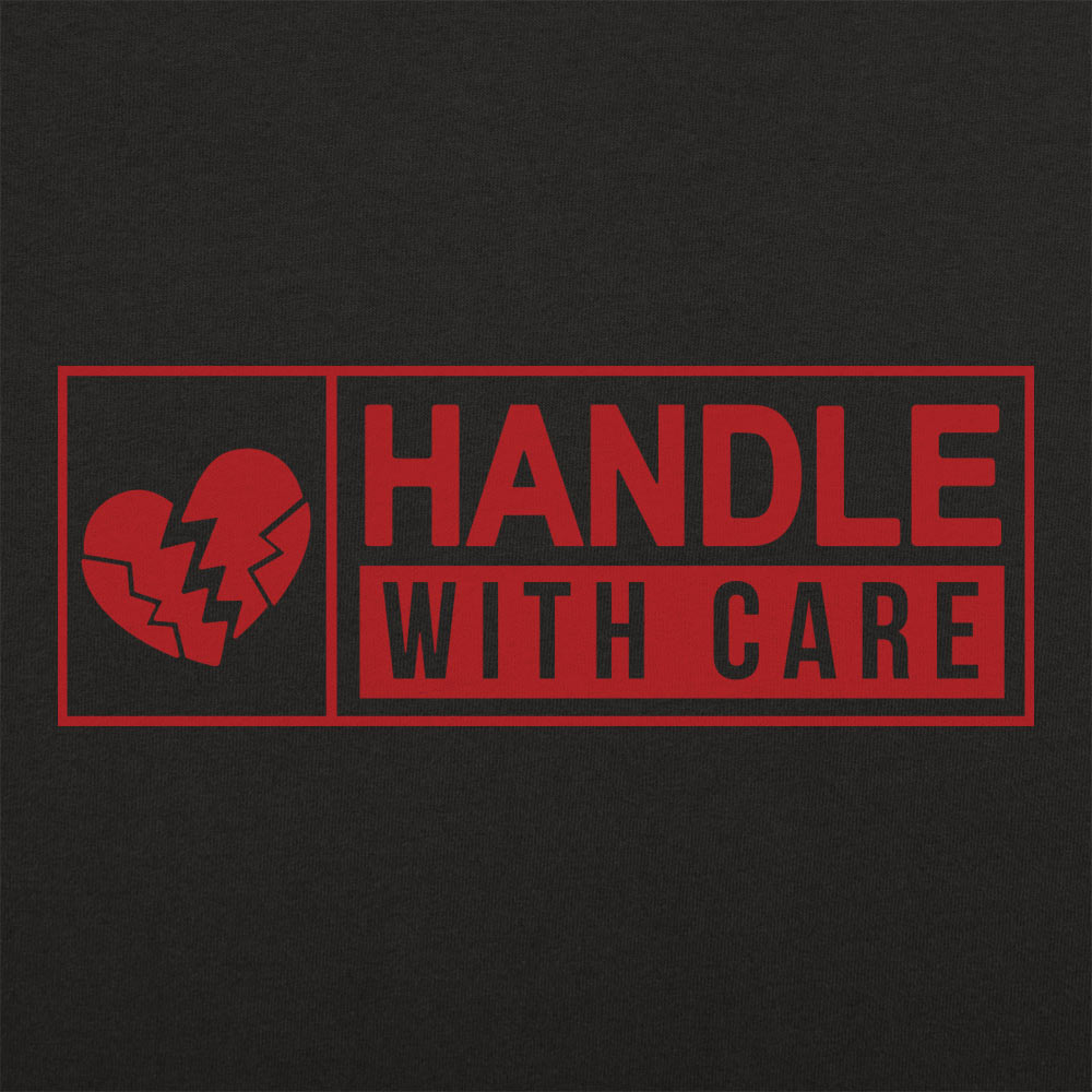 Handle With Care Broken Heart Shipping Label