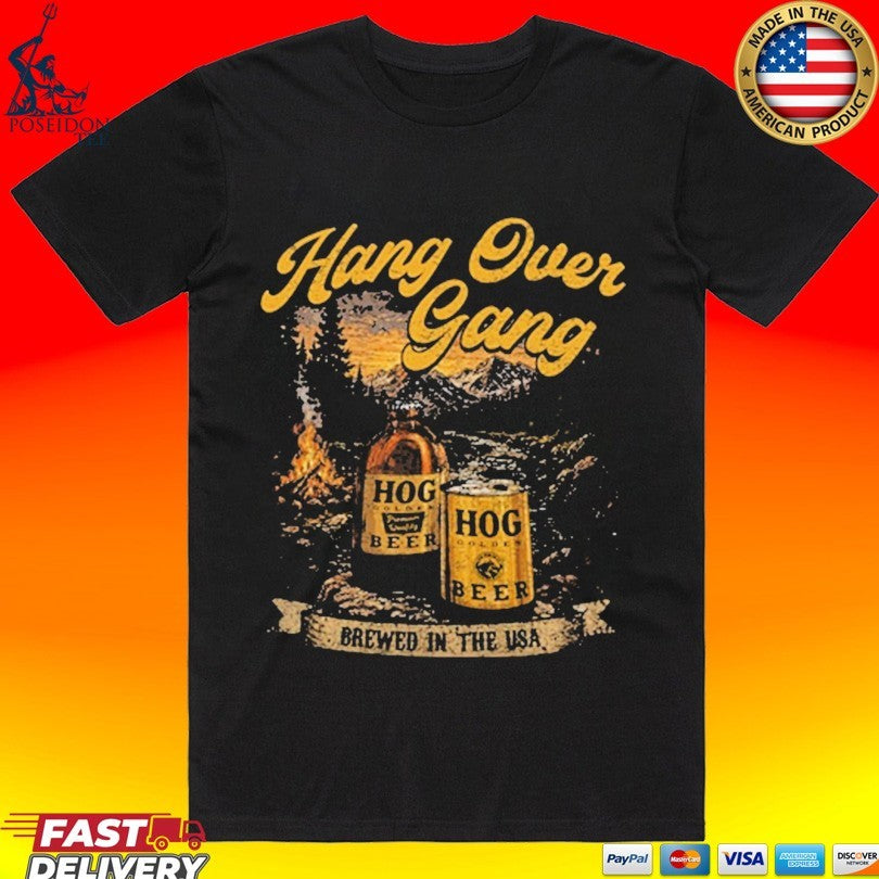 Hang Gang Brewed Usa Tee Unisex T-shirt, Sweatshirt, Hoodie (1)