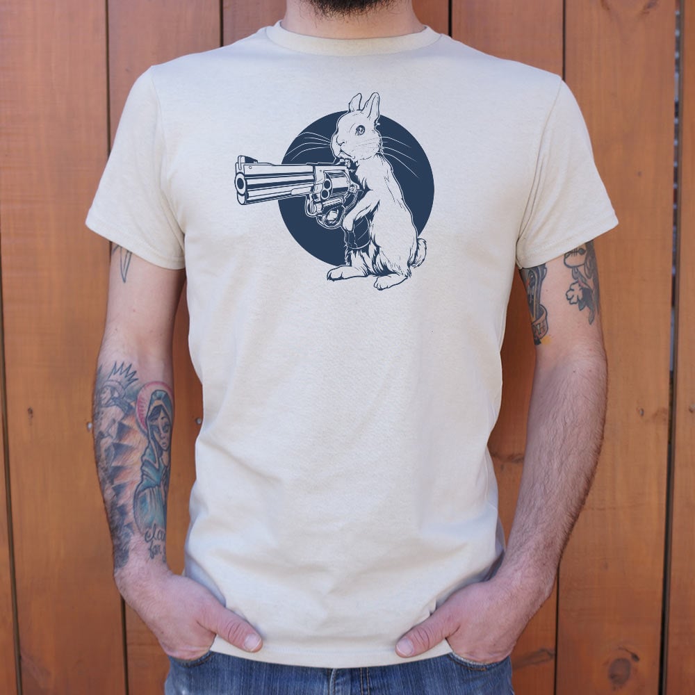 Hare Trigger - Rabbit Holding Revolver