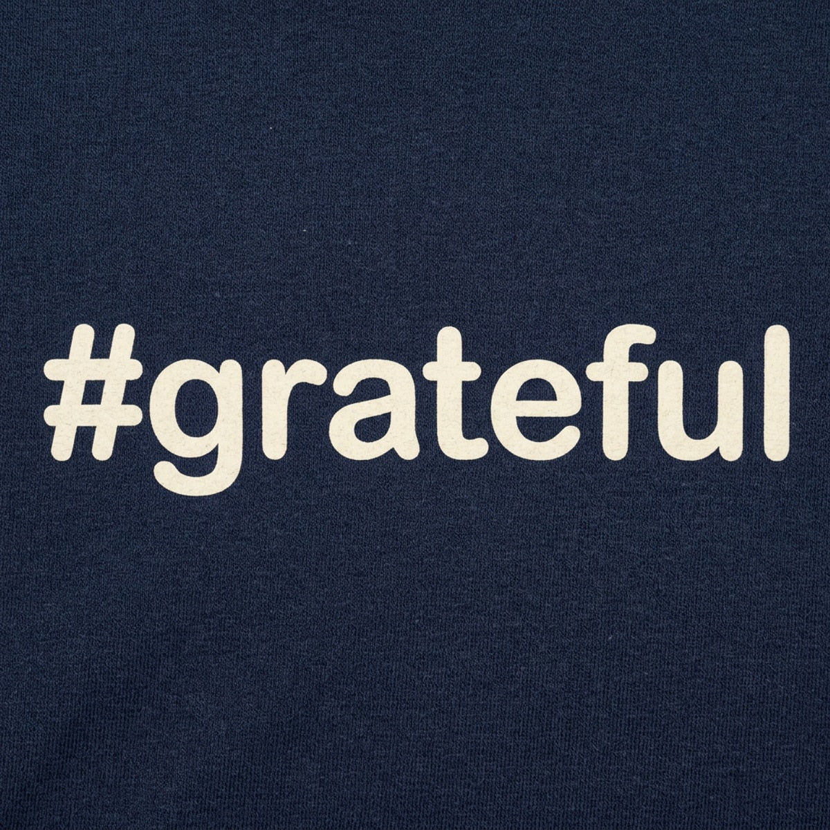 Hashtag Grateful Social Media Gratitude Quote
