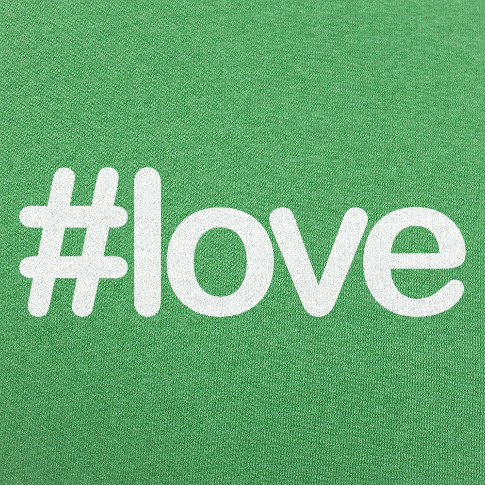 Hashtag Love #love Social Media Pun
