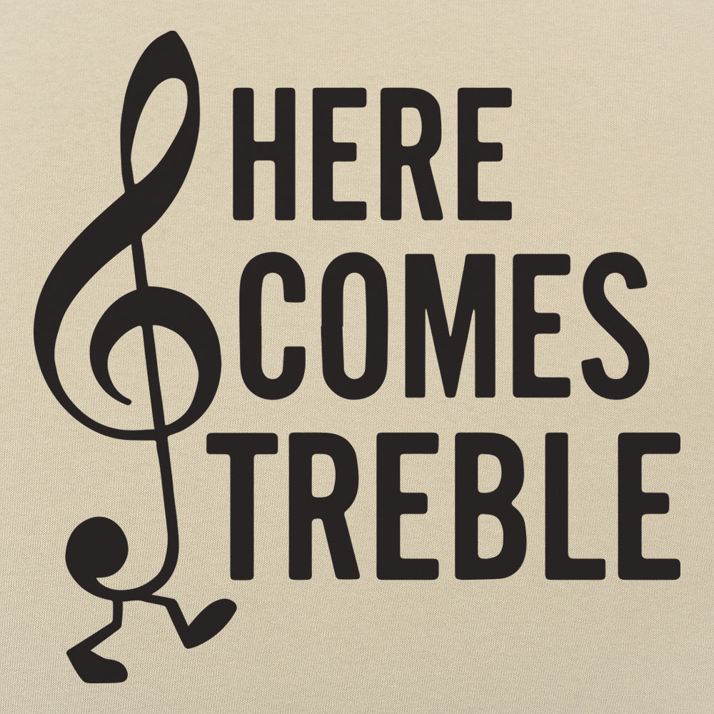 Here Comes Treble Walking Treble Clef Music Note